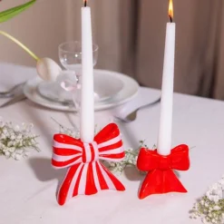 Petit bougeoir Nud - Rouge