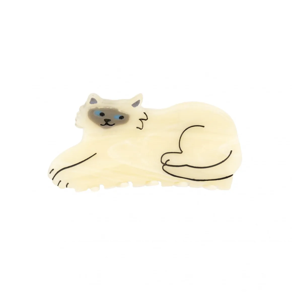 Pince à Cheveux Chat Siamois