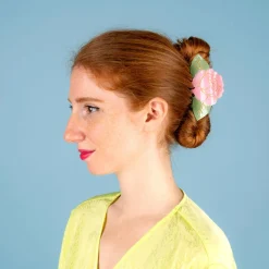 Pince à Cheveux Pivoine