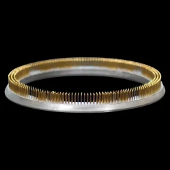 Pique à fleurs cercle Kenzan - Ø 20 cm - Noir Cuivré