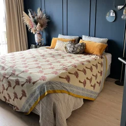 Plaid + Tote-bag Tala Palmtree