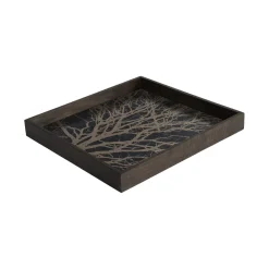 Plateau en bois Black Slice - Marron