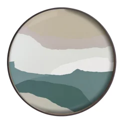 Plateau en verre - Slate Wabi Sabi - Ø 61 cm