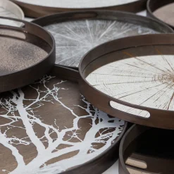 Plateau miroir - Slice Mirror - Ø 48 cm