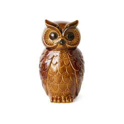 Pot Hibou en Céramique Roasted - 16.5 x 16.2 x 8.5 cm