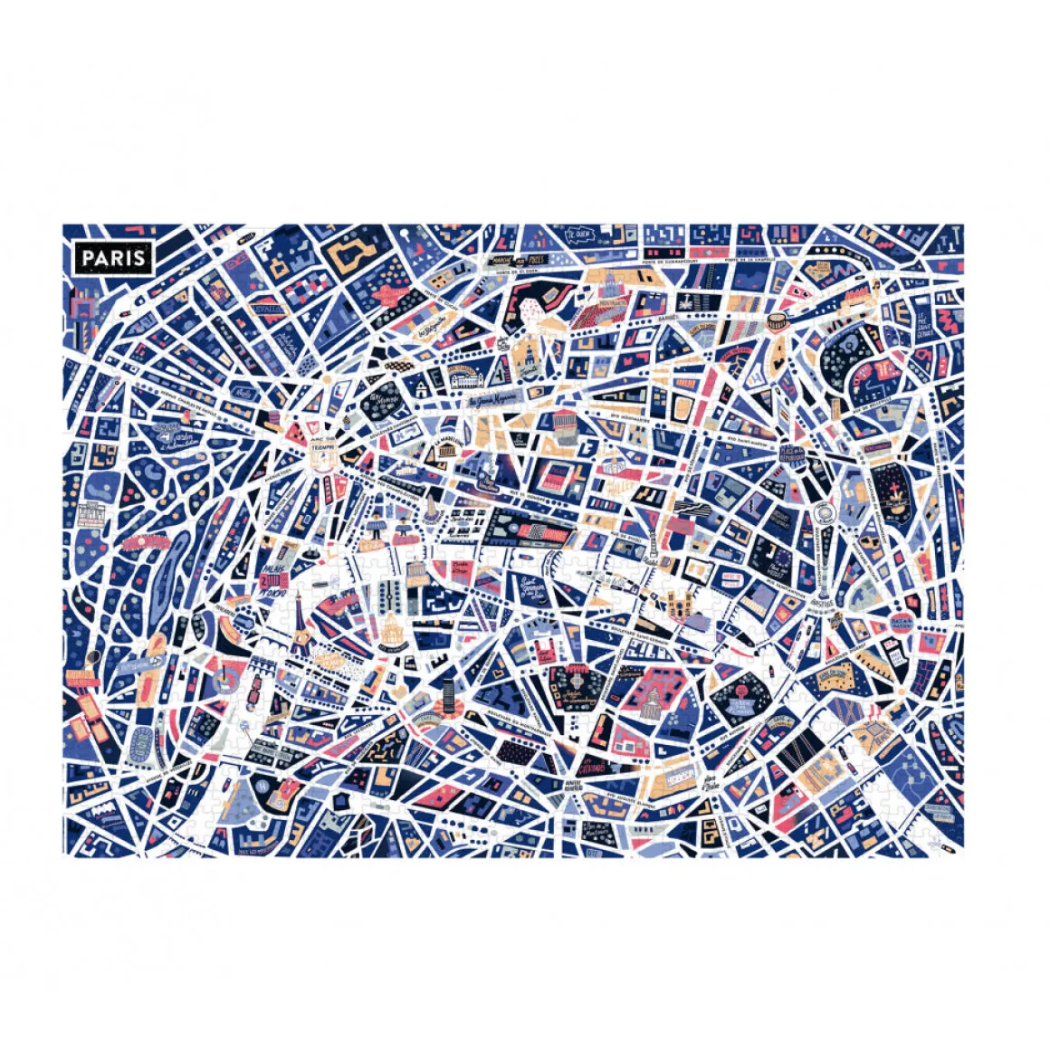 Puzzle 1000 pièces - Antoine Corbineau - Paris Nuit