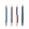 Set de 4 Bougies Pattern - Pink u0026 Blues