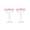 Set de 2 Coupes à champagne Classic Love