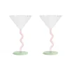 Set de 2 Coupes Curve
