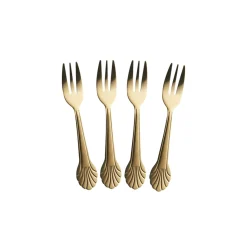 Set de 4 fourchettes en acier inoxydable