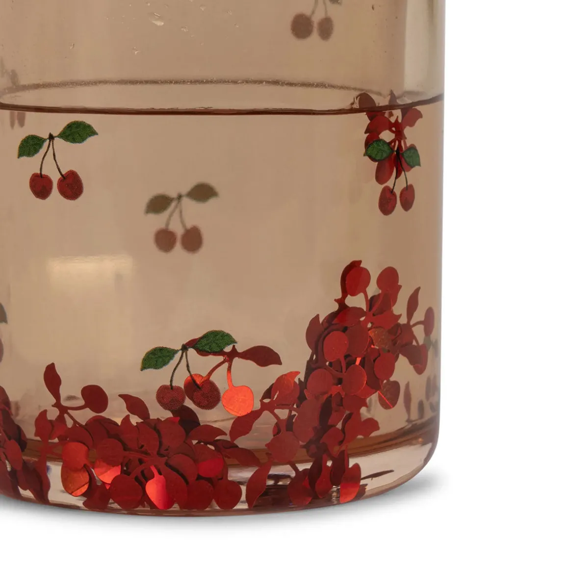 Set de 2 Gobelets À Paillettes - Cherry