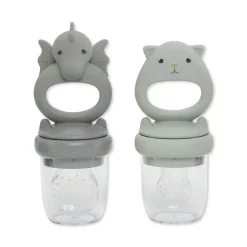 Set de 2 Grignoteuses Dragon - Whale/L'Eau