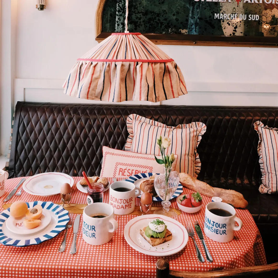 Set de 2 Mugs Bonjour Madame u0026 Bonjour Monsieur