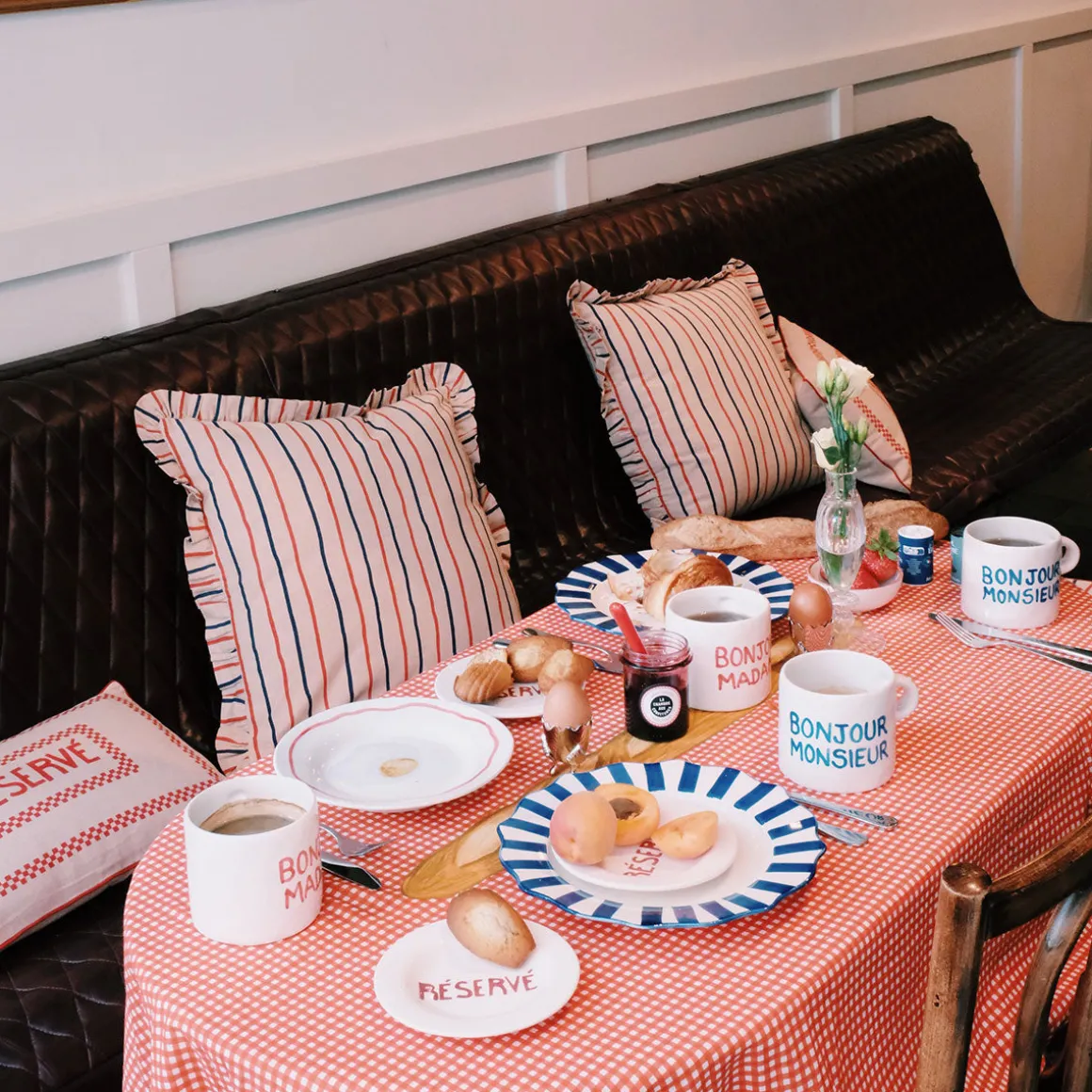 Set de 2 Mugs Bonjour Madame u0026 Bonjour Monsieur