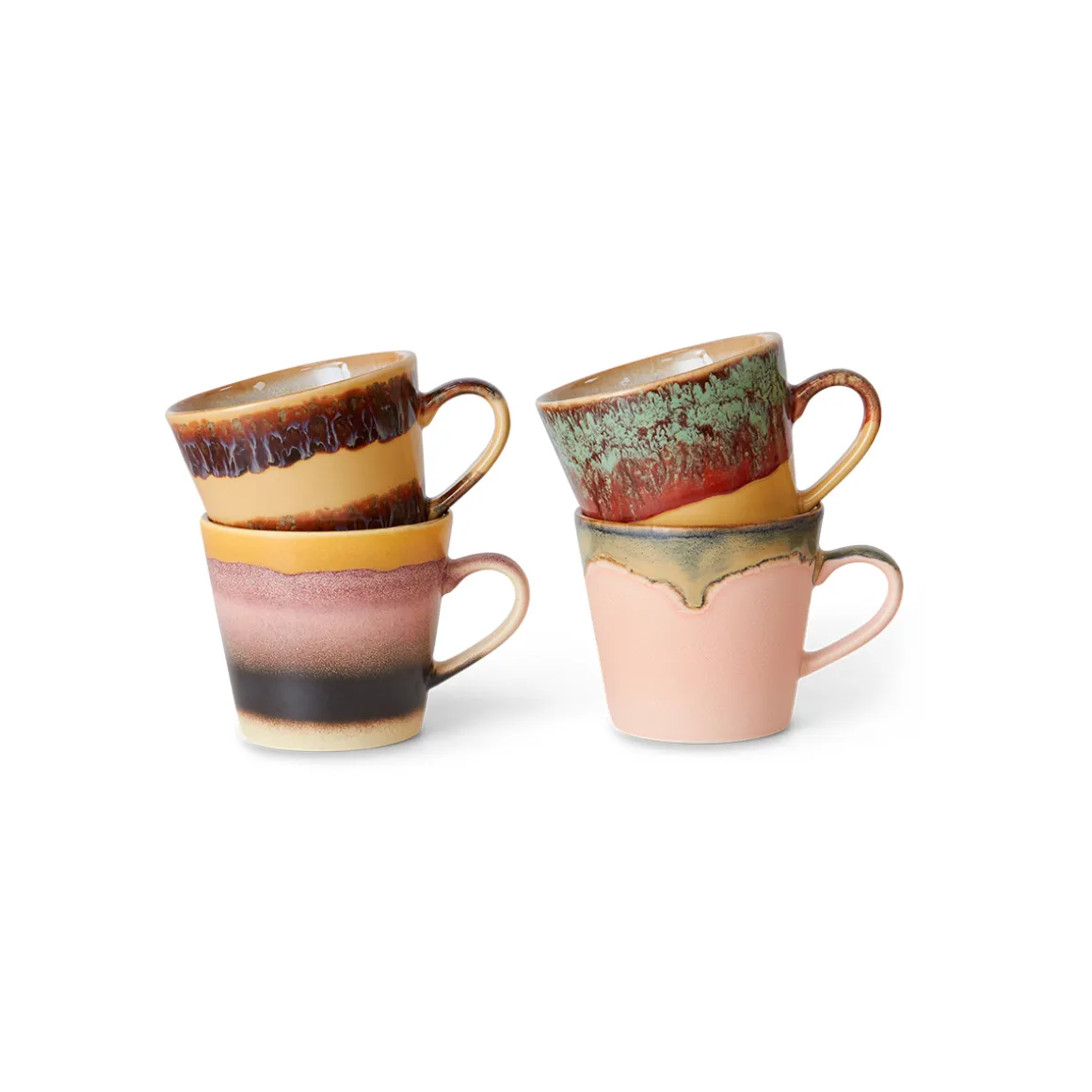 Set de 4 Mugs Cappuccino Vista 70S