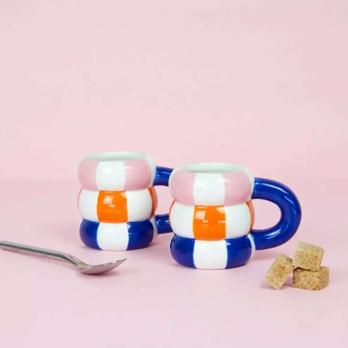 Set de 2 tasses Bouée - Bleu