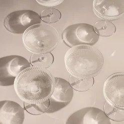 Set de 2 verres à Champagne Ripple
