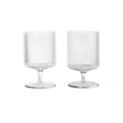 Set de 2 verres à vin Ripple