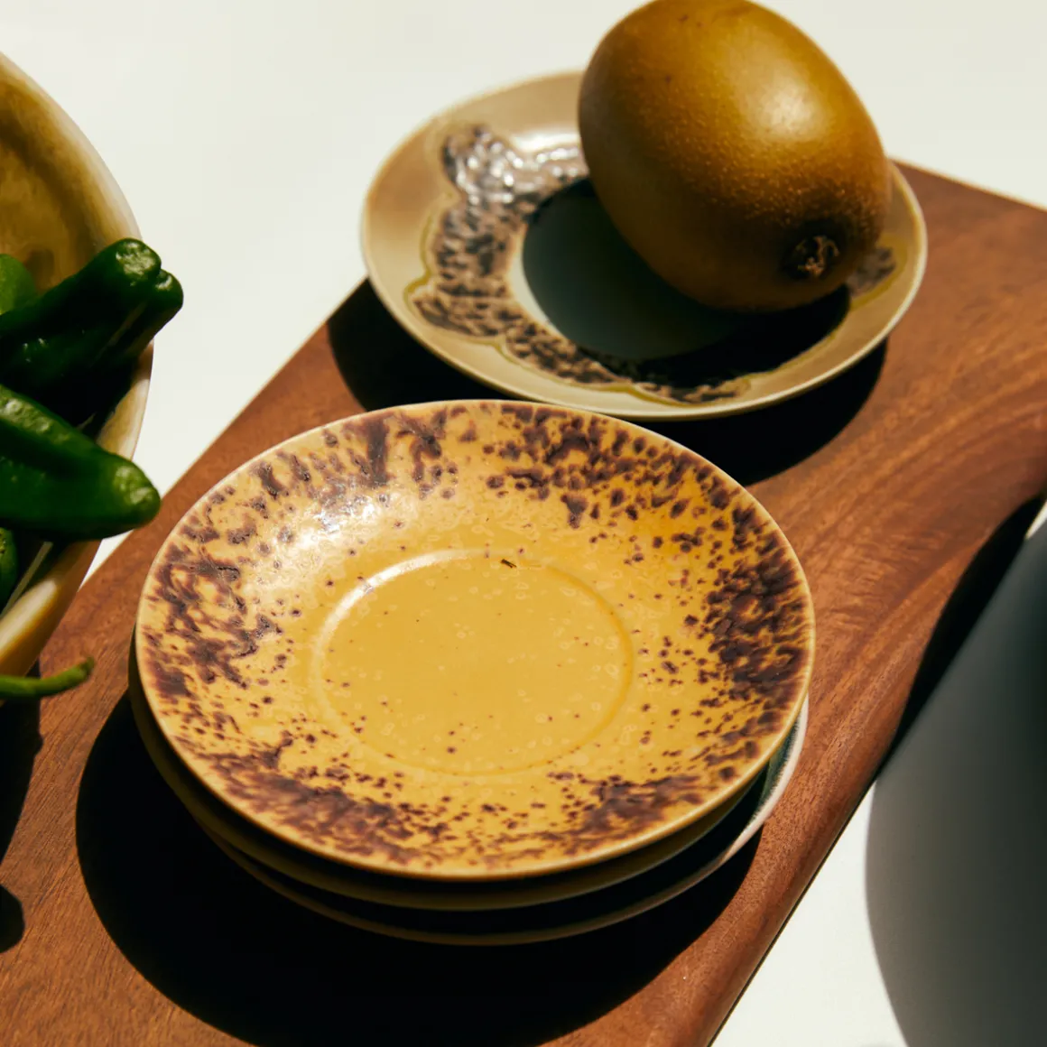 Soucoupe Bay 70's en Ceramique - Ø 11.5