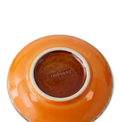 Soucoupe Dark Roast 70's en Céramique - 11.5 cm x 1.8 cm