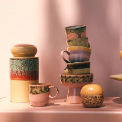 Sucrier Bay 70'S en Céramique - 8 cm