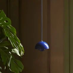 Suspension Flowerpot VP1 - Bleu Cobalt