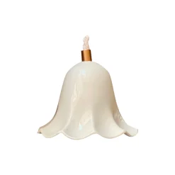 Suspension Lili en porcelaine émaillée - Ø 13 cm