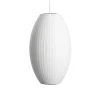 Suspension Nelson Cigar Bubble - M 53 x ? 33 cm - Off White