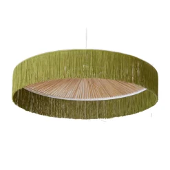 Suspension Parasol Franges - Ø 100 cm - Vert