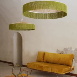 Suspension Parasol Franges - Ø 100 cm - Vert