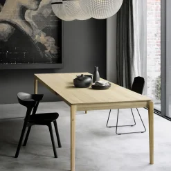 Table à rallonge Bok en chêne - L 180/280 cm