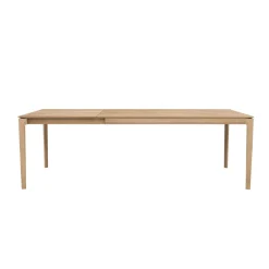 Table à rallonge Bok en chêne - L 160/240 cm