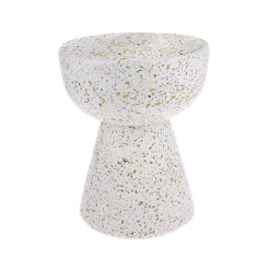 Table d'appoint Terrazzo - Blanc