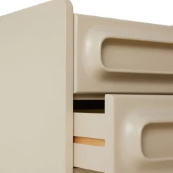 Table de Nuit Space - 45 x 375 x 63 cm - Crème