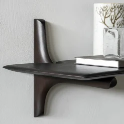 Étagère Murale PI en Acajou Brun Foncé - 1 étagère