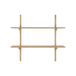 Étagère Murale PI en Chêne - 2 étagères