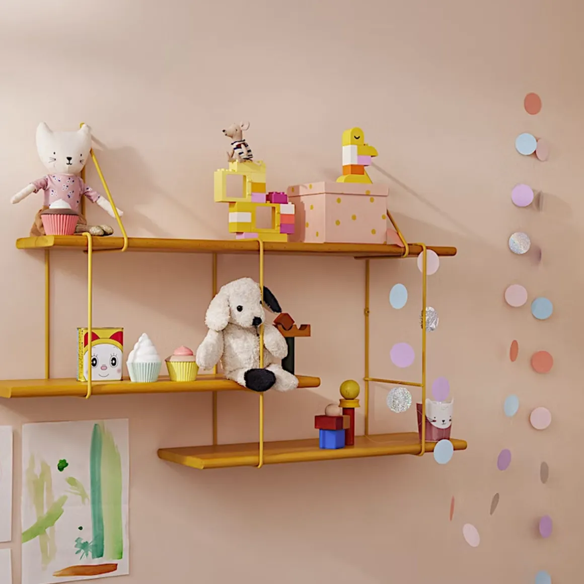 Étagère Shrink - Jaune