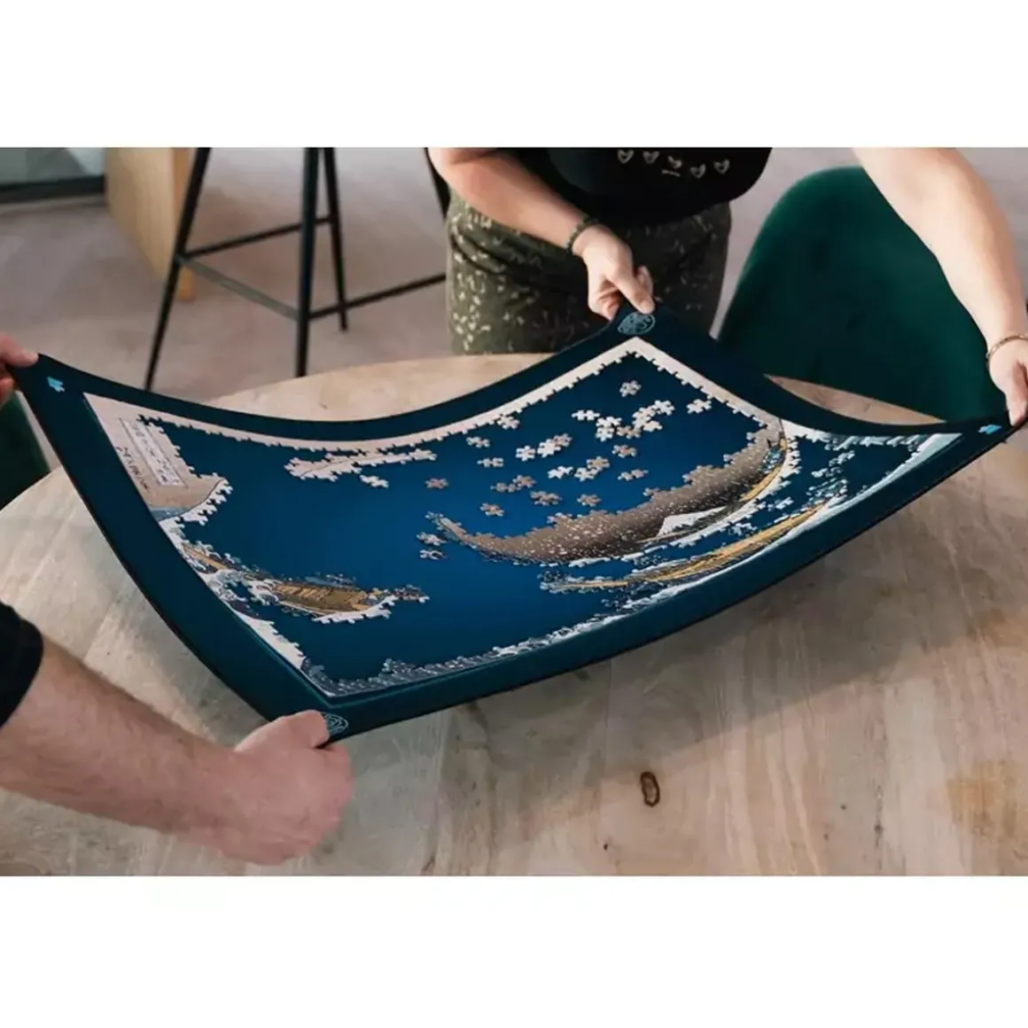 Tapis pour Puzzle 1000 pièces - Néoprène - 90 cm