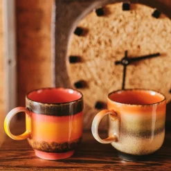 Tasse à Café en Céramique 70'S Excelsa - 10.8 x 7.5 x 8 cm