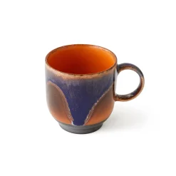Tasse à Café en Céramique 70'S Arabica - 10.8 x 7.5 x 8 cm