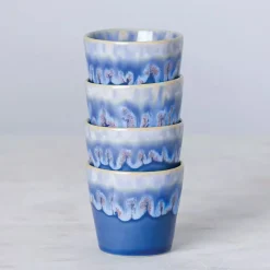 Tasse Espresso Grespresso en grès céramique - Denim