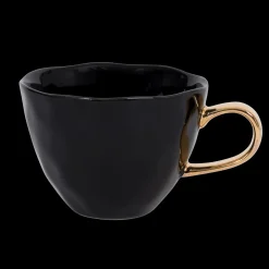 Tasse Good Morning en porcelaine - Noir