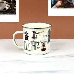 Tasse émail Café