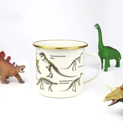 Tasse émail Dinosaures
