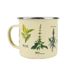 Tasse émail Herbes