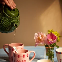 Théière Feuilles en céramique