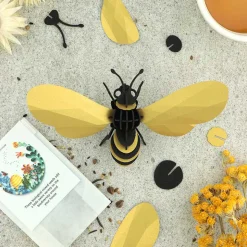 Trophée Origami Abeilles Ailes Dorées
