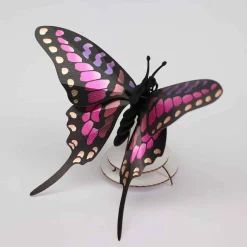 Trophée Origami Papillon Épée Rose