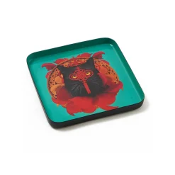 Vide-poche carré Chachino en fer - 15 × 15 cm