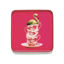 Vide-poche carré Flamingtea - 15 × 15 cm